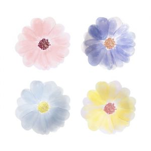 Kuchenteller Blumengarten (8 Stück) Meri Meri