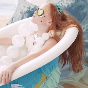 Partykronen mit Meerjungfrauenschwanz (8 Stück) Meri Meri