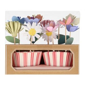 Cupcake-Set Blumengarten Meri Meri