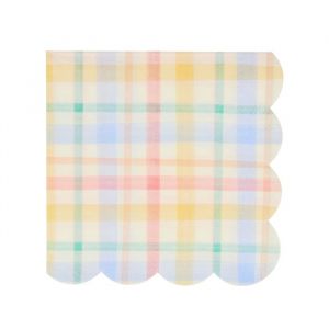 Servietten quadratisch pastell (16 Stück) Meri Meri