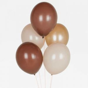 Luftballons Mix braun (10St.)
