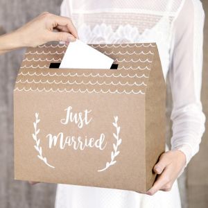 Just Married Briefumschlag Box