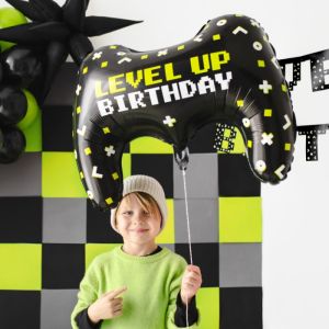 Folieballon controller Level Up Party (75cm)
