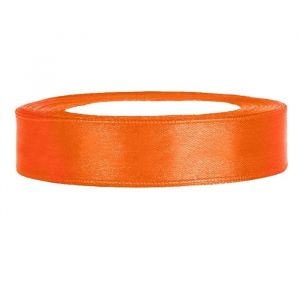 Satinband auf Rolle (25m) Orange