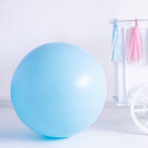 Pastell Ballon blau (1m)