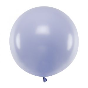 Pastell Ballon flieder (60cm)