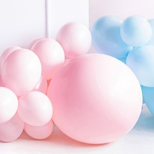 Pastell Ballon rosa (60cm)