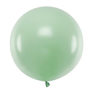 Pastell Ballon Pistazie (60cm)