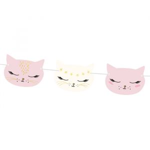 Garland Cats rosa-weiße Katzen Kollektion