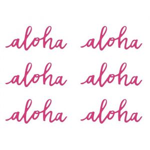 Decoratie aloha roze Aloha Collectie