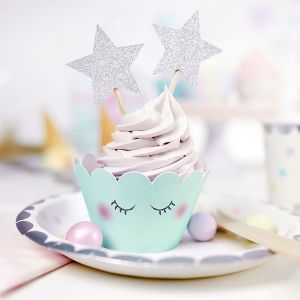 Cupcake-Topper Sterne (6 Stück) Wish a Wish