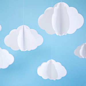 Hängedeko mit Wolken (3 Stück) Wolken