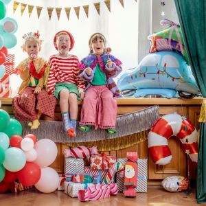 Candy Cane Weihnachts-Folienballon (82 cm)