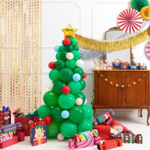 Weihnachtsbaum-Ballonpaket zum Selbermachen
