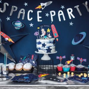 Hängende Dekoration Space Mix Space Party (5Stk.)