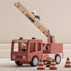 Hölzernes Feuerwehrauto Aiden Kids Concept