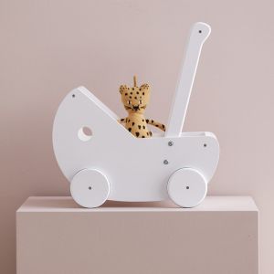 Holzkinderwagen mit Bettset weiß Kids Concept