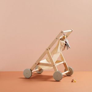 Kinderwagen aus Holz natur Kids Concept
