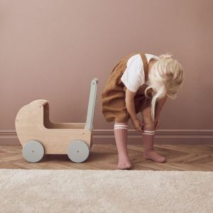 Puppenwagen aus Holz natur Kids Concept