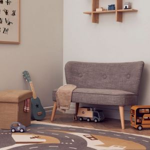 Sitzbank Sofa grau Kids Concept