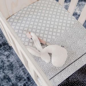 Mies & Co Wiegetuch Cozy Dots offwhite