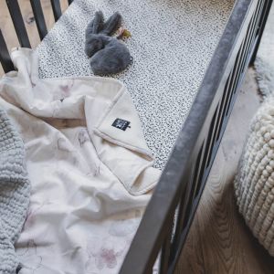 Mies & Co Baby-Decke Soft Teddy Forever Flower