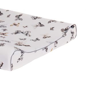 Aankleedkussenhoes Fika Butterfly offwhite Mies & Co