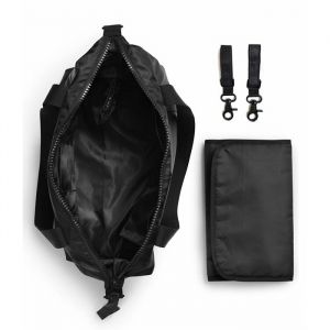 Softshell-Wickeltasche Brilliant Black Elodie Details