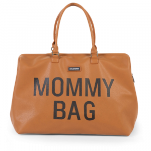 Mommy Bag brauner Lederlook Childhome