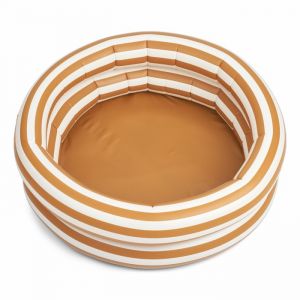 Liewood opblaaszwembad Leonore Stripe caramel/creme (80cm)