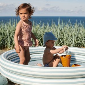 Liewood Aufblasbarer Pool Savannah Stripe meerblau/creme