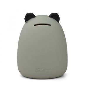 Silikon-Sparschwein Palma Panda taubenblau Liewood