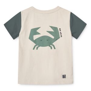 Liewood t-shirt Apia oh krabbe/sandy