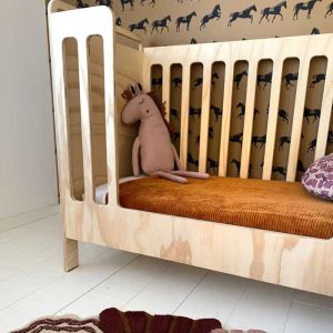 Tuck-Inn Bettgestell-Decke Curduroy Hazel Brown Witlof for Kids