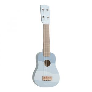 Little Dutch Hölzerne Gitarre blau