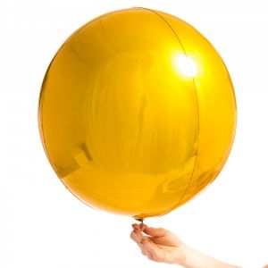 Orbz Folienballon gold (40cm)
