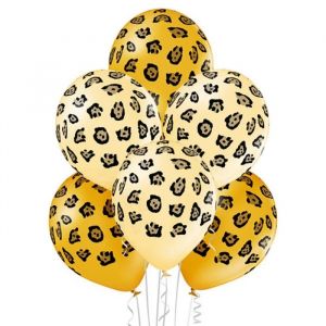 Leopardenballons (6 Stück)