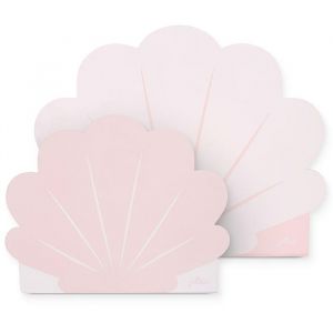 Speelkoffertjes Shell pale pink (2st) Jollein