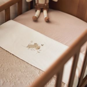 Jollein Bettlaken Dreamy Mouse für Babybett, 75 x 100 cm