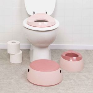 WC-Wickelauflage Blüte rosa Luma