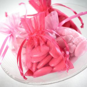 Danksagungstüten Elegance rosa (10Stk)