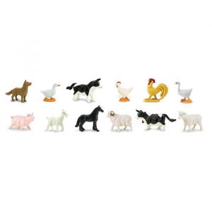 Safari Ltd. Spielset mit Nutztieren (12 Stück)