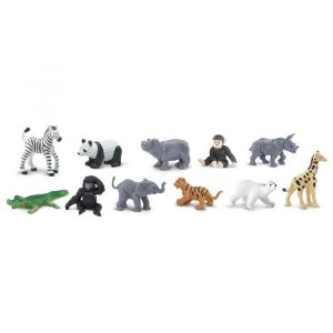 Zoo Babies Spielset (12tlg.) Safari Ltd.