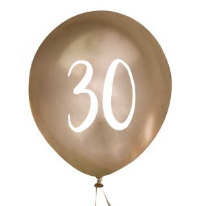 Ballon Goud 30 (5st) Hootyballoo