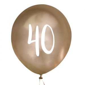 Ballon Goud 40 (5st) Hootyballoo