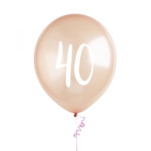 Ballon Roségoud 40 (5st) Hootyballoo 