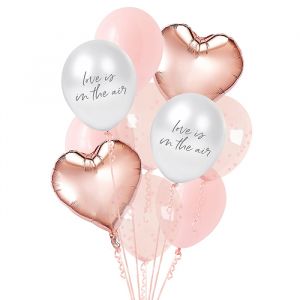 Ballon Mix Love is in the Air Happy Valentine (12 Stück)