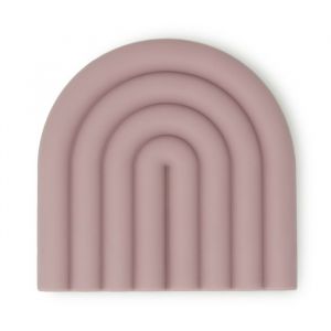 Silikon-Beißspielzeug Regenbogen lila Mushie & Co