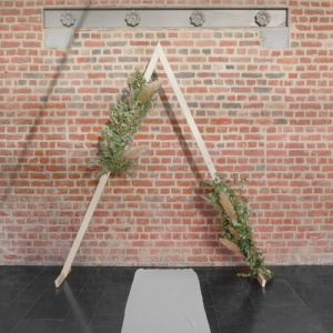 Holzkulissenrahmen Dreieck (225cm)
