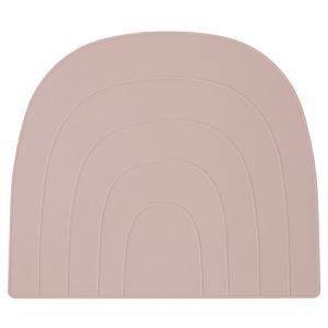 Silikon-Tischset Regenbogen rosa OYOY